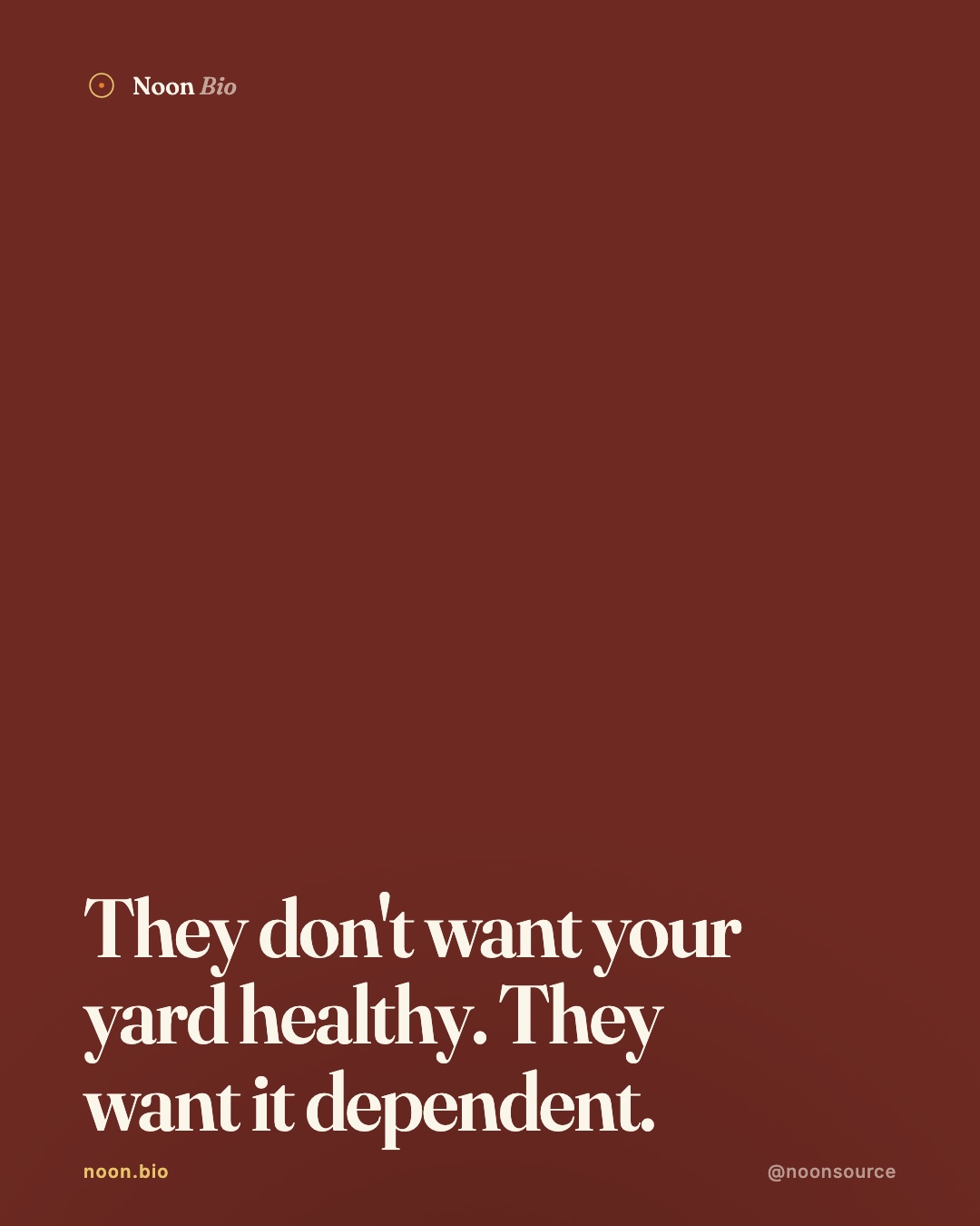 The uncomfortable truth: the lawn-care industry doesn't profit from yo
